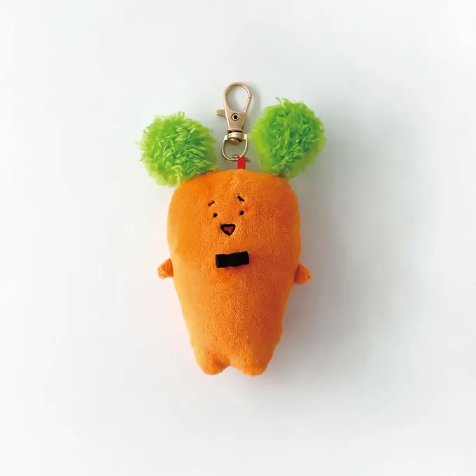 ぬいぐるみキーホルダー
翠のにんじんマスコット