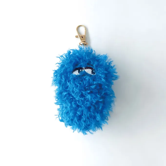 ぬいぐるみキーホルダー
つむぎのモジャッコ