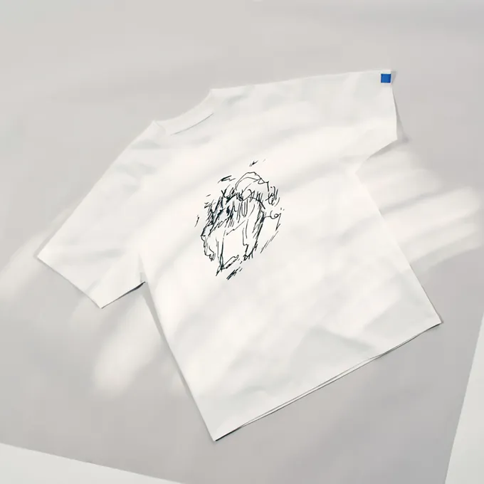 デザインTシャツ Illustration by Yuzuru Fushimi