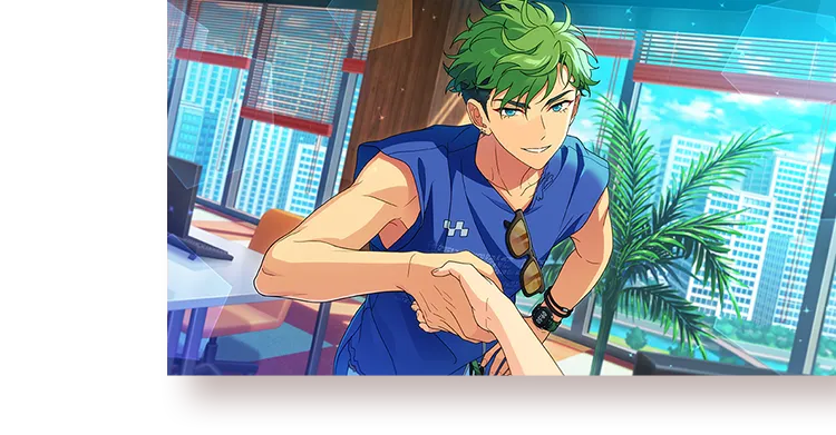 小鹿 ジュイスのカードイラスト（開花前）